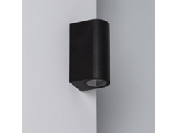 Aplique de Pared LEDKIA Doble Cara (Negro - PC, ABS - 15.3x6.8x8.8 cm)