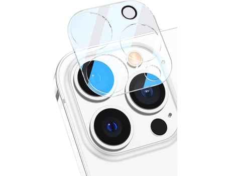 Película de Cámara Cristal Trasera Apple iPhone 13 Pro MAX Full Shield Transparente