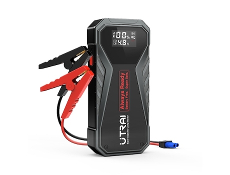 Arrancador de batería de coche con condensador, batería menos carga rápida, 1000A, portátil para UTRAI Jstar X1-Super Emergency Booster UTRAI