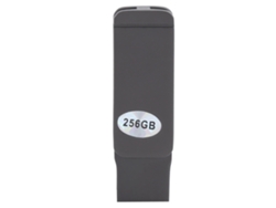 Memoria USB portátil 2 en 1 OTG de metal EOOCOO de 256 GB
