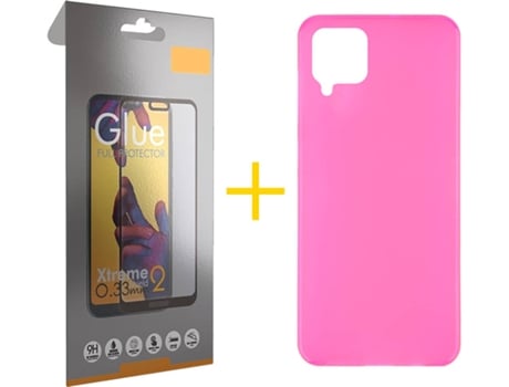 Carcasa + Protector de Pantalla para Huawei P40 Lite SKYHE Rosa
