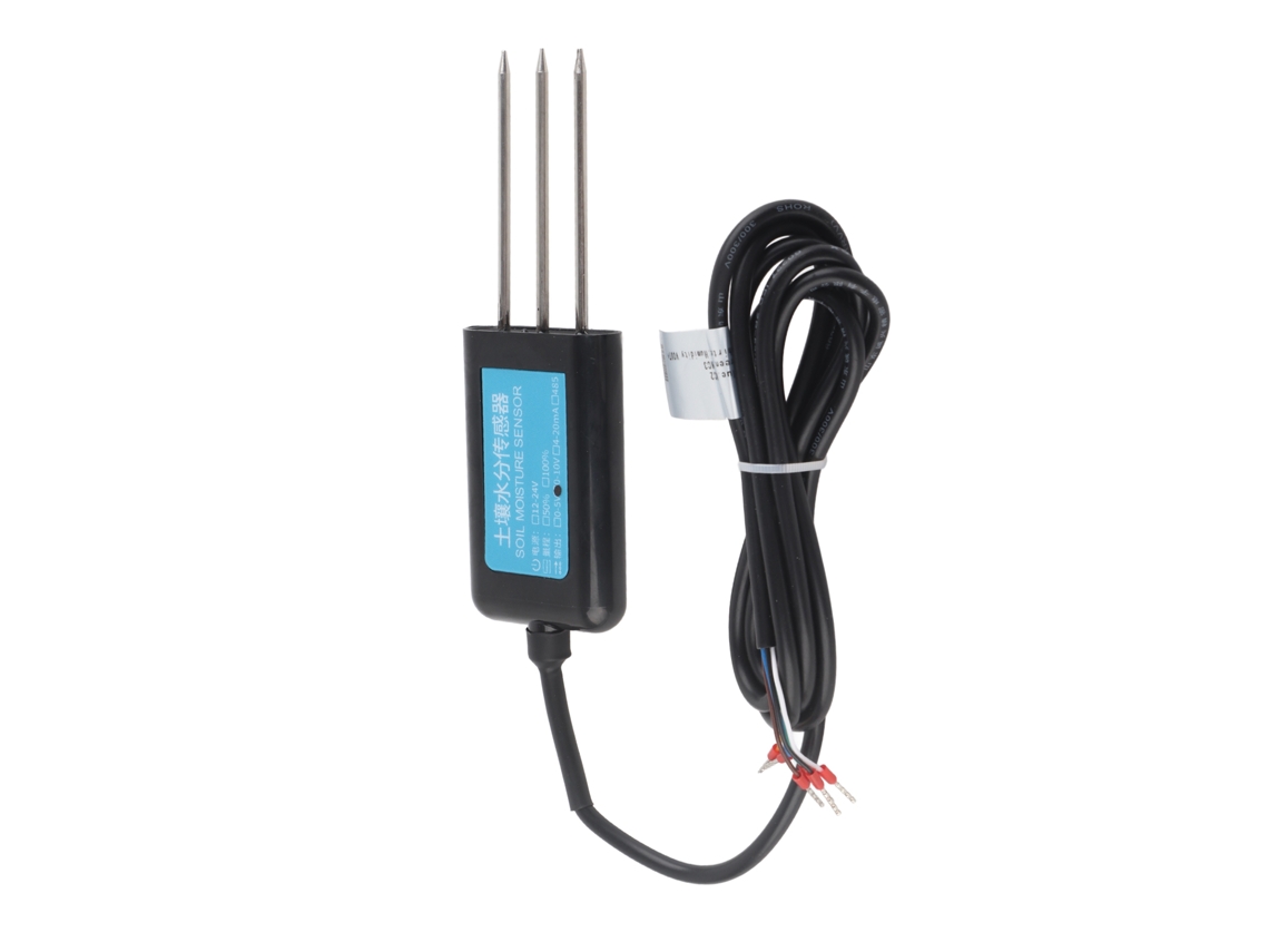 Sensor De Humedad Del Suelo Impermeable Con Salida De 0-10 V Para Invernaderos, Medidor Preciso.