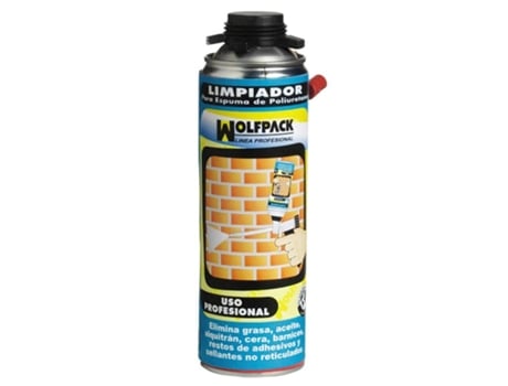 Limpiador espuma poliuetano pistola