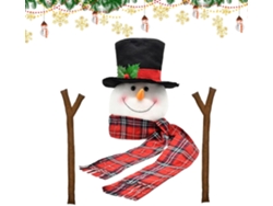 Muñeco De Nieve Para La Cima Del Árbol, Decoración Festiva Para El Árbol De Navidad | Bonitas Decoraciones Festivas Para El Hogar
