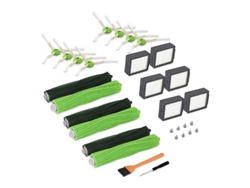 Piezas de repuesto para aspiradora Irobot Roomba E5 E6 E7 I7 I7 E5 E6, Kit de reposición, rodillo de cepillo de goma con filtro