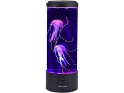 Nueva lámpara de lava LED multicolor 2025, luz nocturna con carga USB, redonda Rosewell