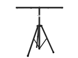 Trípode ajustable para DJ, altura ajustable de 99 a 180 cm, construcción de hierro resistente, negro OEM