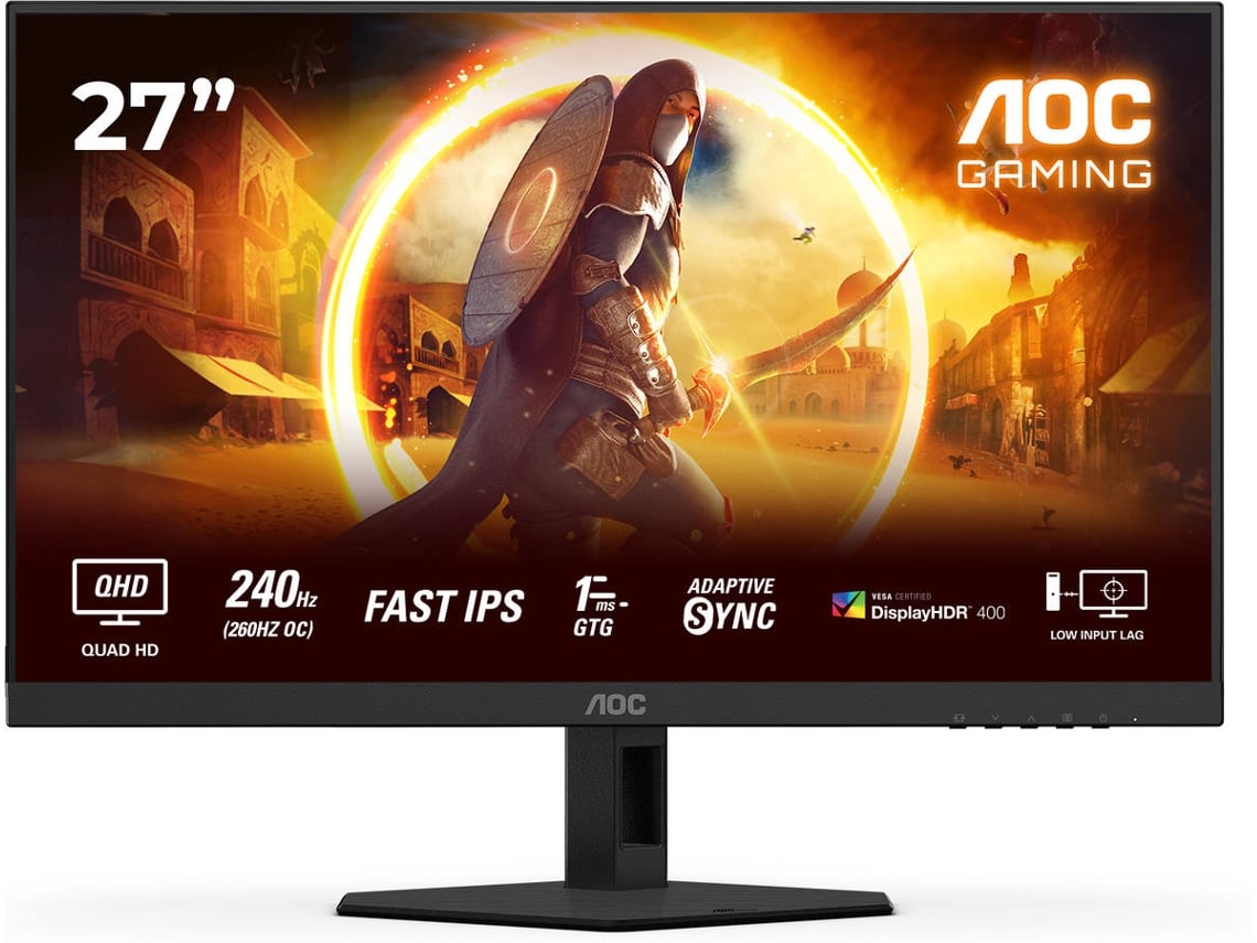 Monitor Gaming AOC Q27G4ZR (27'' - WLED - 0,3 ms)
