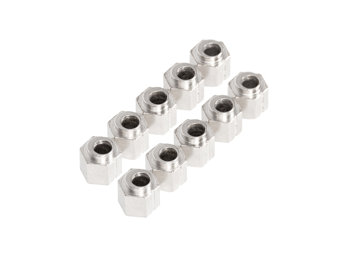 Tuercas Excéntricas Tronxy, 10 Unidades, Orificio De 5 Mm, Para Extrusión De Aluminio Con Rueda En V Para Impresoras 3d