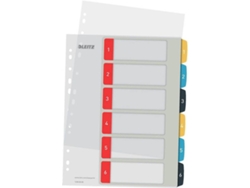 Separadores Cosy LEITZ (A4 - Polipropileno - Multicolor - 6 Secciones)
