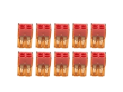 Conector De Cable A Presión 0,5-4 Mm² Pct604 Material Auxiliar Eléctrico Industrial Rápido 10 Unidades