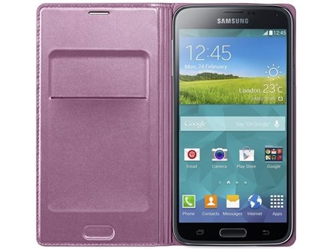 Funda SAMSUNG Galaxy S5 Flip Rosa