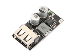 Módulo Convertidor Dc 6-32v A 12v 24v Con Qc3.0 Placa Reductora De Voltaje Para Carga Usb