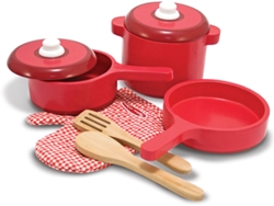 Brinquedos de Imitación MELISSA & DOUG Pot & Pans