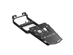 Kit de portaequipajes trasero, material de alta resistencia, compatible con motos de cross eléctricas, color negro.