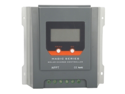 Controlador de carga solar MPPT 30A 12V/24V con LCD - Regulador solar de 390W/780W