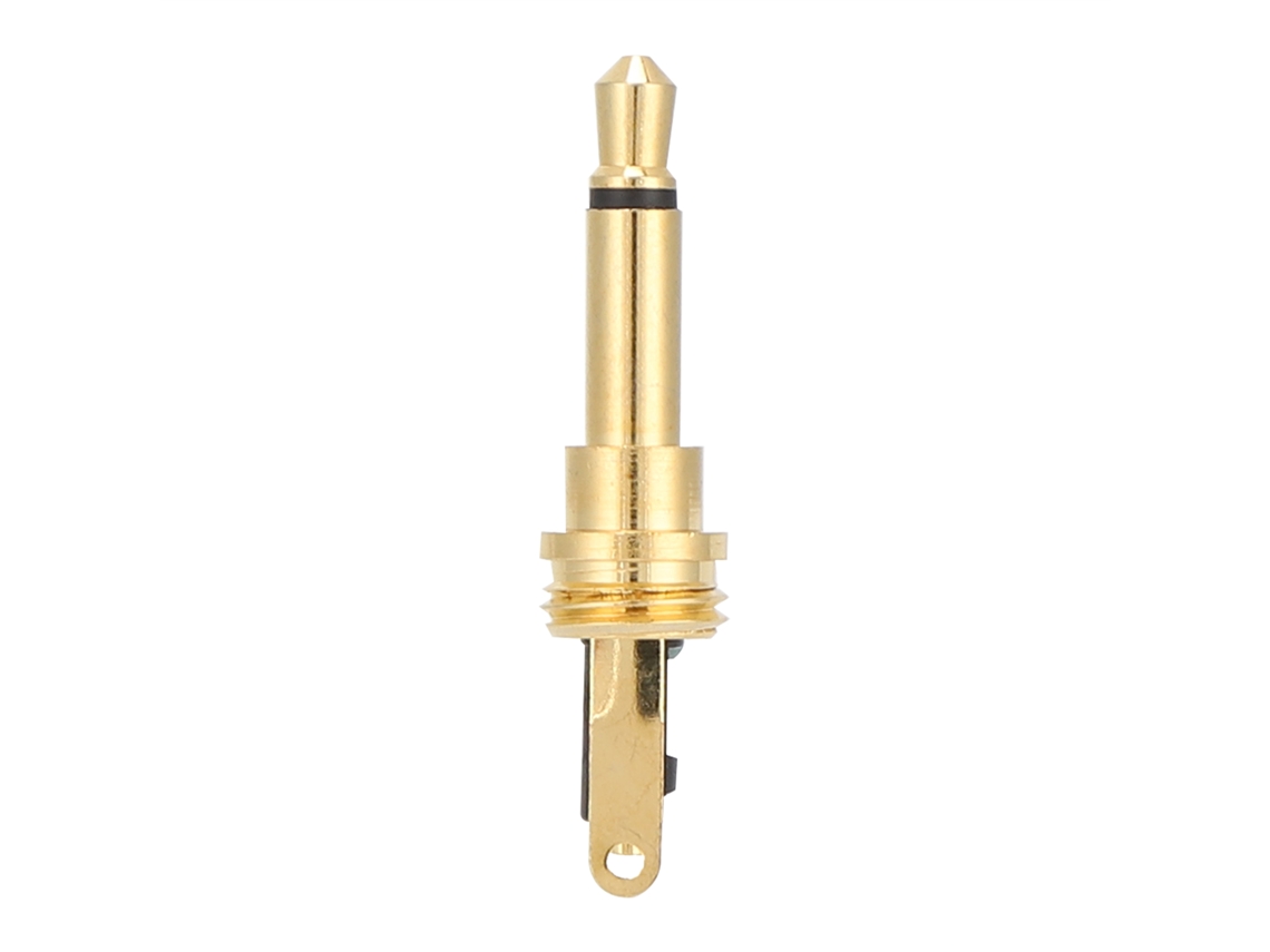 Conector de audio mono (reparación de audio, soldadura de oro)