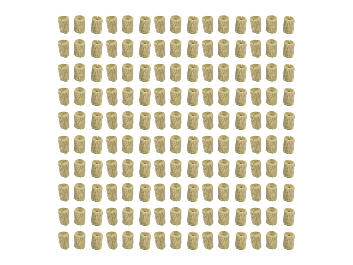 MEOIRUERY 150 Unid. Plugs de Crecimiento 27x20mm con Buena Permeabilidad al Agua Efectivos para Cultivo de Semillas y Plántulas