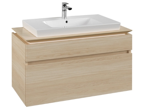 Módulo de lavabo Villeroy &amp Boch Legato B695 1000x550x500mm centrado en el lavabo