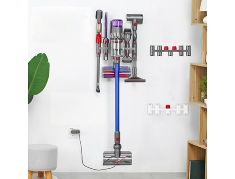 Soporte de almacenamiento extendido para aspiradora Dyson V7 V8 V10 V11, estante colgante sin perforaciones, accesorios