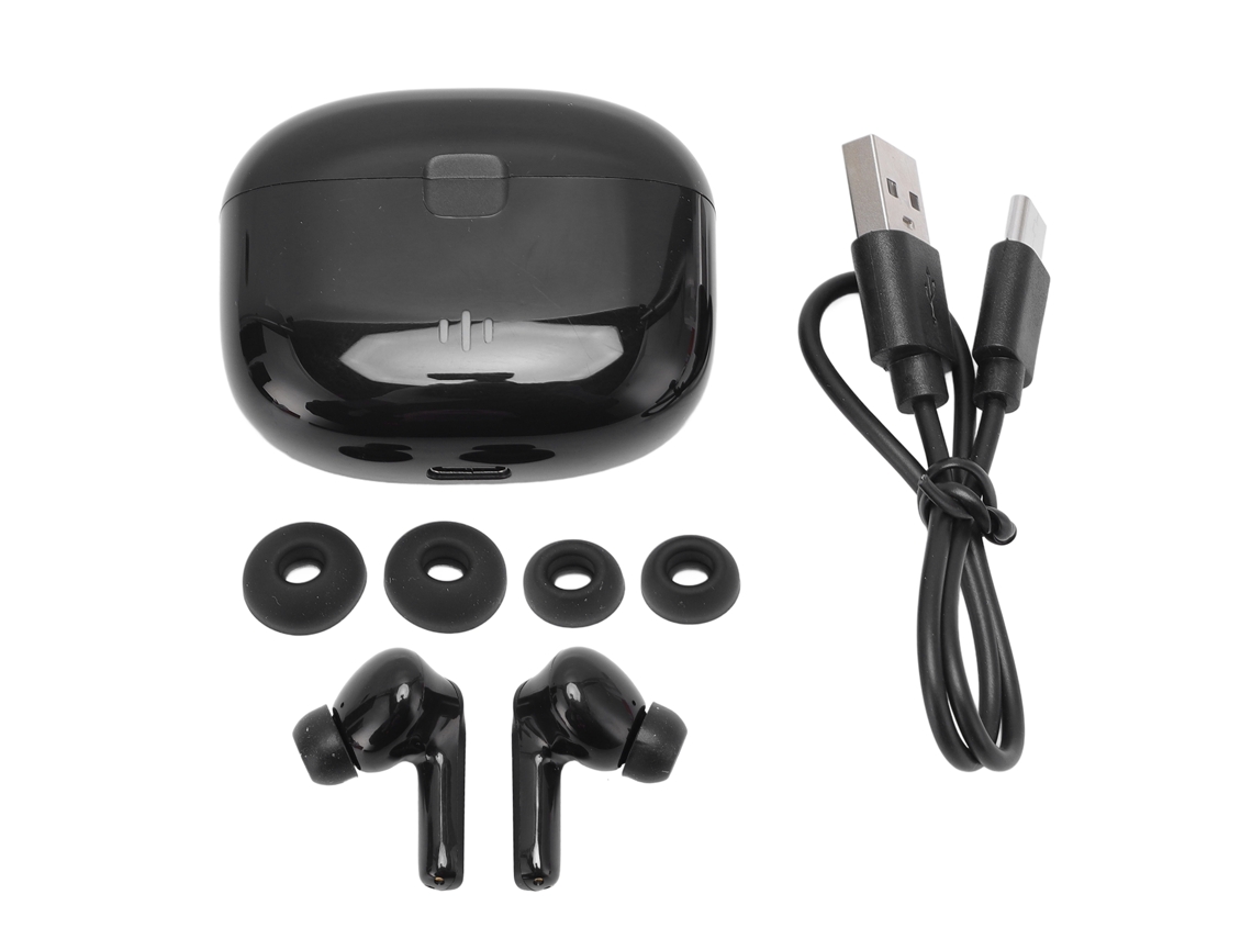 Auriculares Traductores Bluetooth 5.4 Con Cancelación De Ruido, 144 Idiomas, Inalámbricos, Con Aplicación - Negro