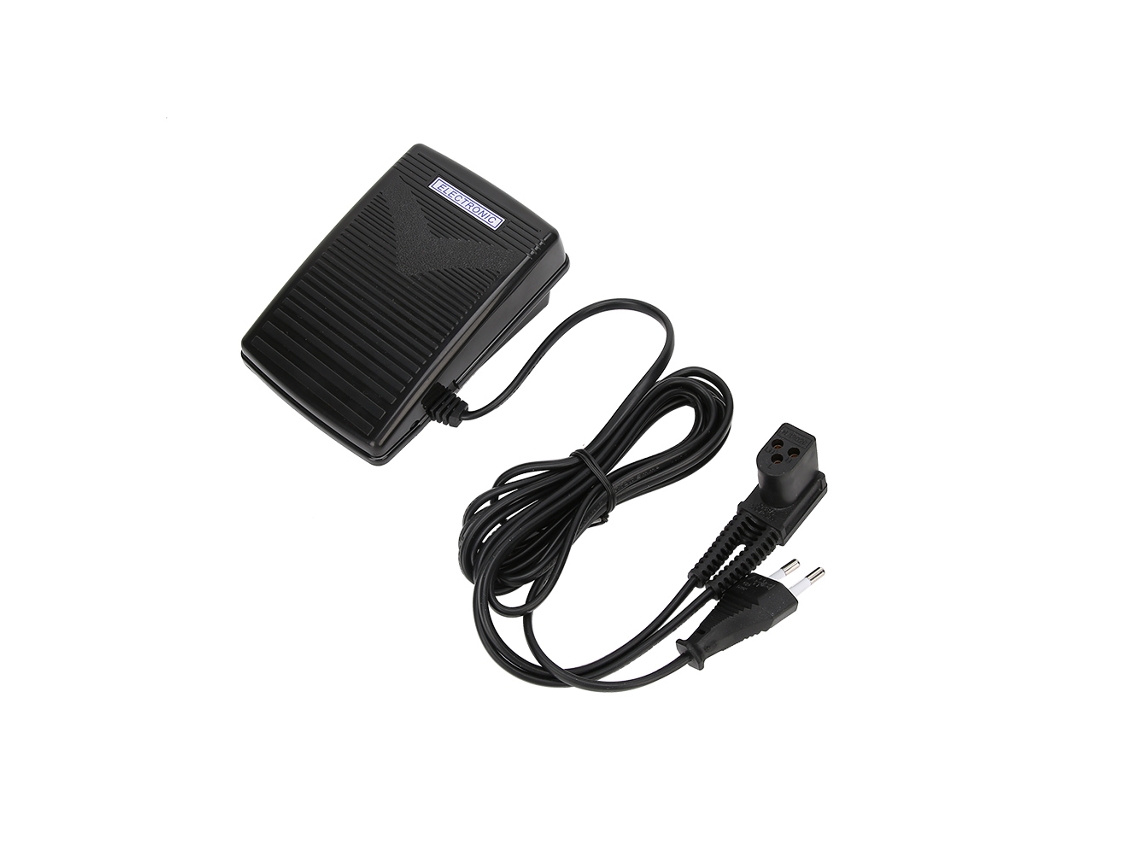 Pedal de control para máquina de coser Singer 974 con cable de alimentación y enchufe europeo de 220 V Truyuety