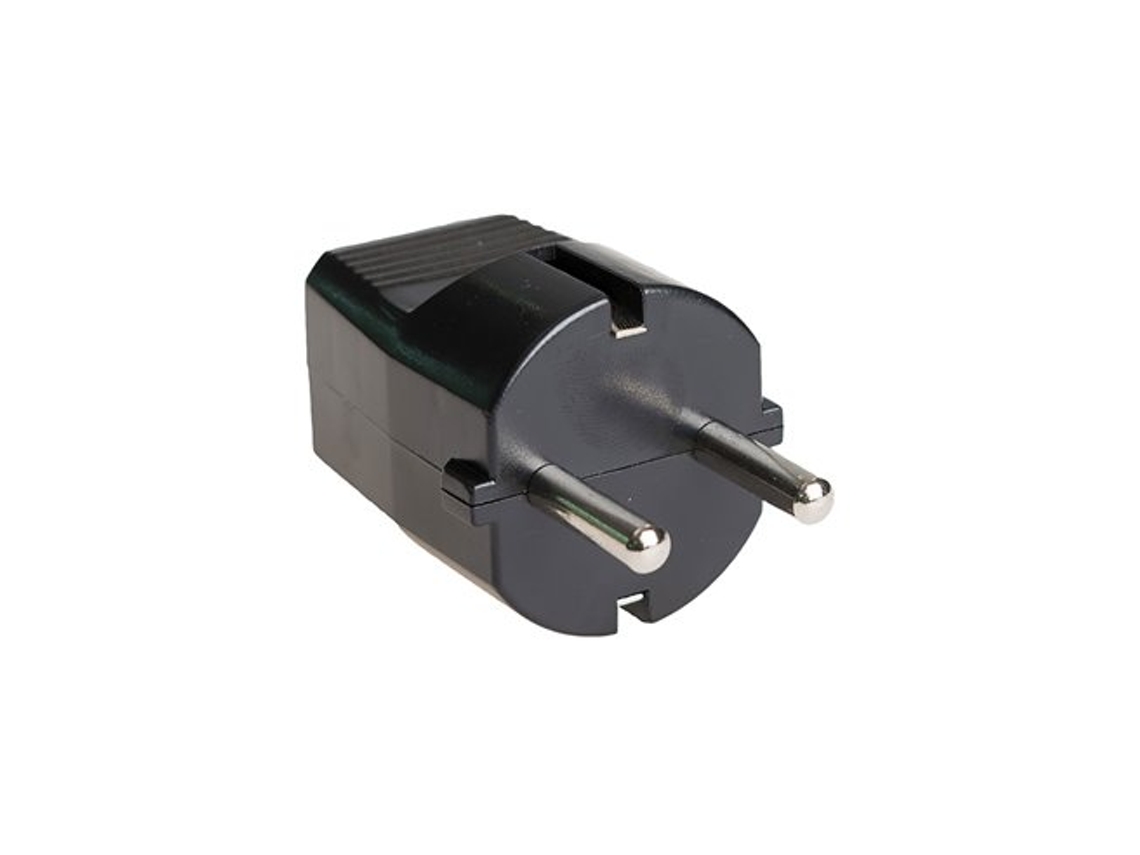 Clavija Schuko 16a 250v T/tl 4,8mm Negra Solera 6428n