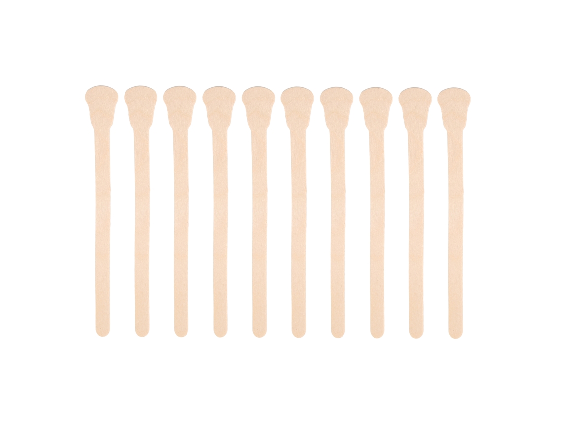 Palillos De Cera De Madera Para Depilación Guitarra 10pcs