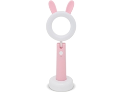 2026-lámpara De Escritorio Animal Para Niños Conejo Rosa Con 3 Modos, Regulable, Usb Y Temporizador Apagado Automático