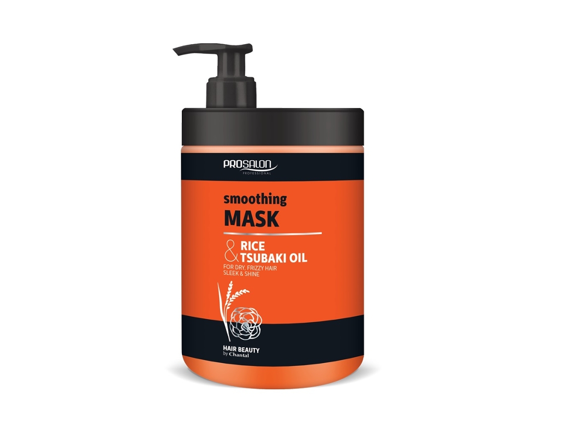 Mascarilla Capilar Calmante con Arroz y Aceite de Tsubaki Chantal Prosalon, 1000g