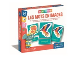 Juego Educativo Montessori Para El Desarrollo Del Vocabulario: Palabras En Imágenes