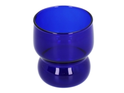Vaso de vidrio de borosilicato para bebidas calientes, azul KOFIHETY