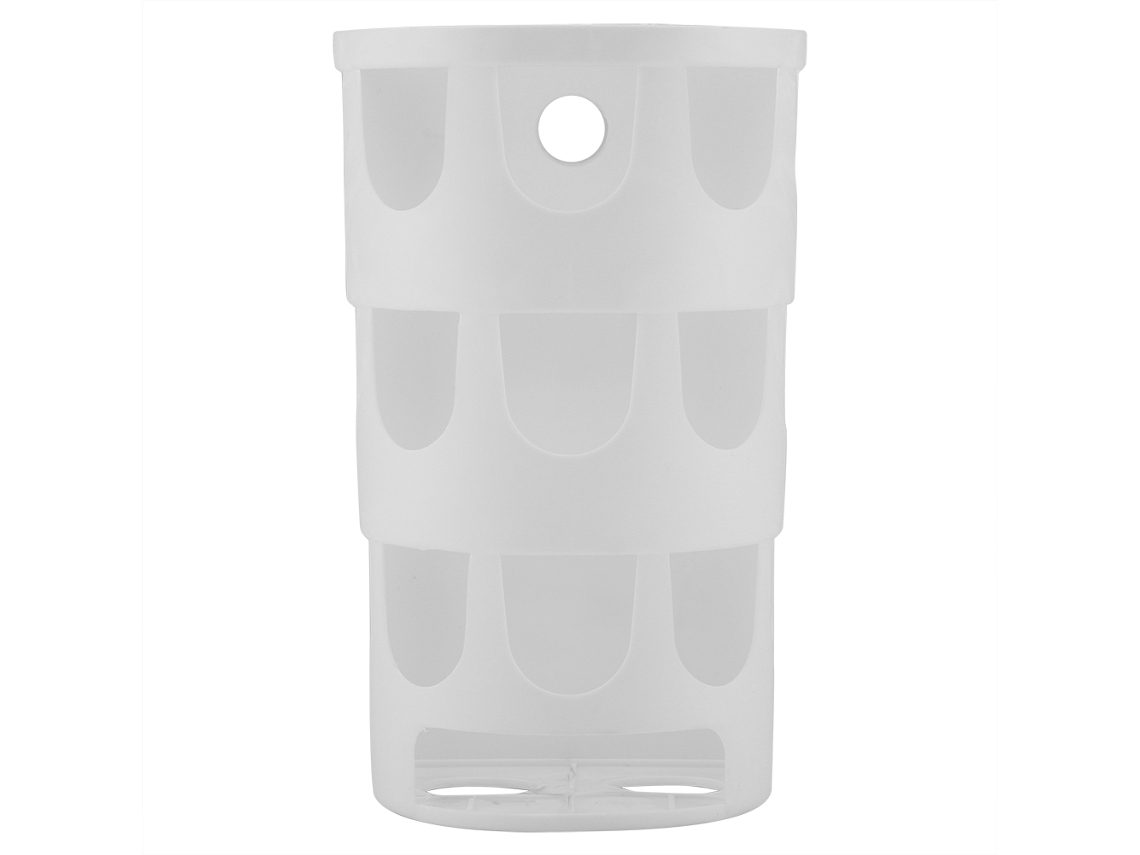 Caja De Almacenamiento De Bolsas De Basura De Pp Blanco Para Montaje En Pared, Ideal Para Cocina, Dormitorio Y Baño.