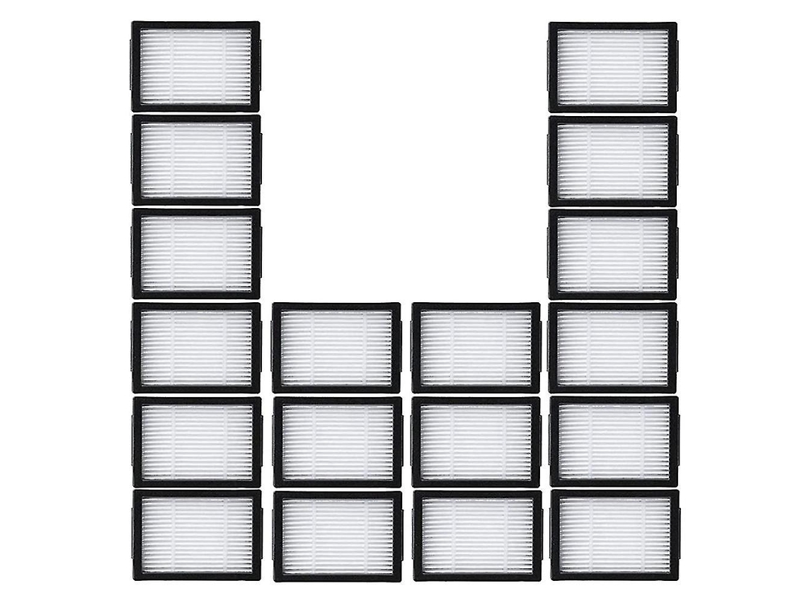 Filtro de 18 piezas para aspiradoras Irobot Roomba serie E5, E6, I7, I3 y Ei.