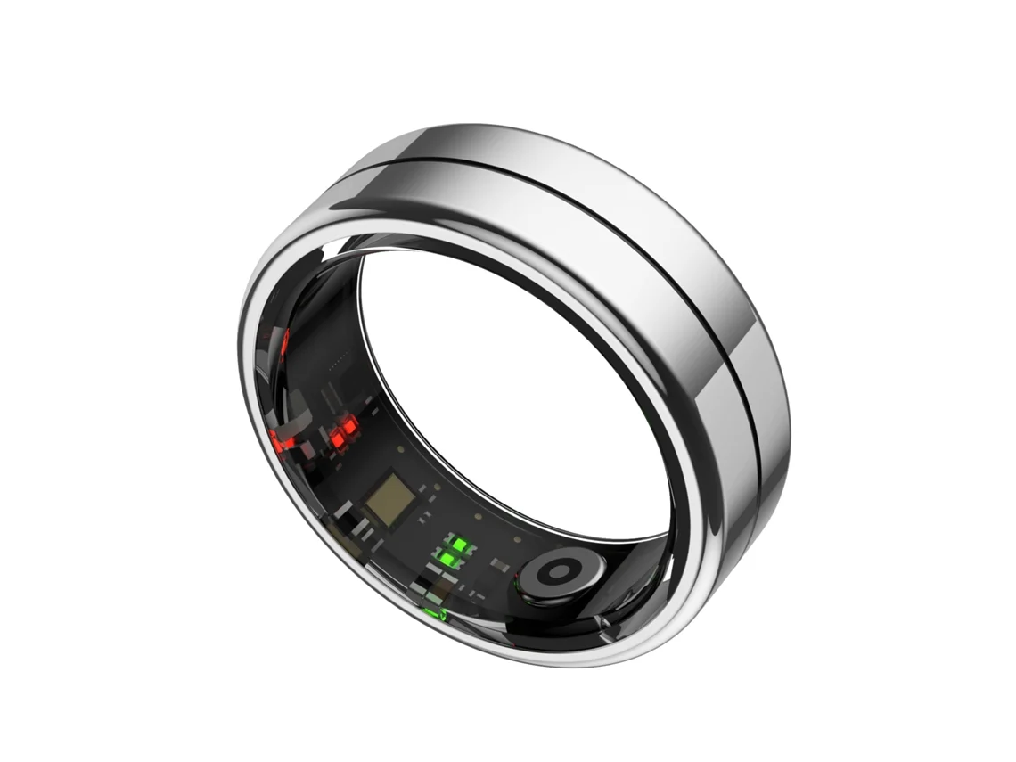 (plateado, Talla 11) Anillo Inteligente, Seguimiento De Salud, Compatible Con Iphone/android/xiaomi