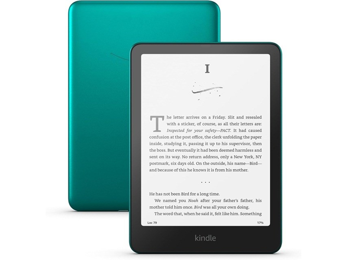 Lector de libros electrónicos Amazon Kindle 7″ 12.ª generación B0cfp6f89f 32 GB Wi-Fi Verde