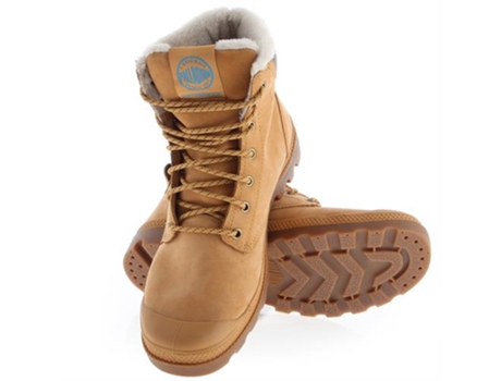 Botas PALLADIUM Pampa Sport Cuff Hombre (Marrón, cor de mel - Cuero Natural - 44)