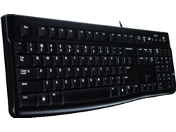 Teclado LOGITECH K120 (Con Cable - Español - Teclado Numérico)