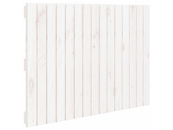 Cabecero de pared de madera maciza de pino, blanco, MAISON EXCLUSIVE (95,5 x 60 cm)
