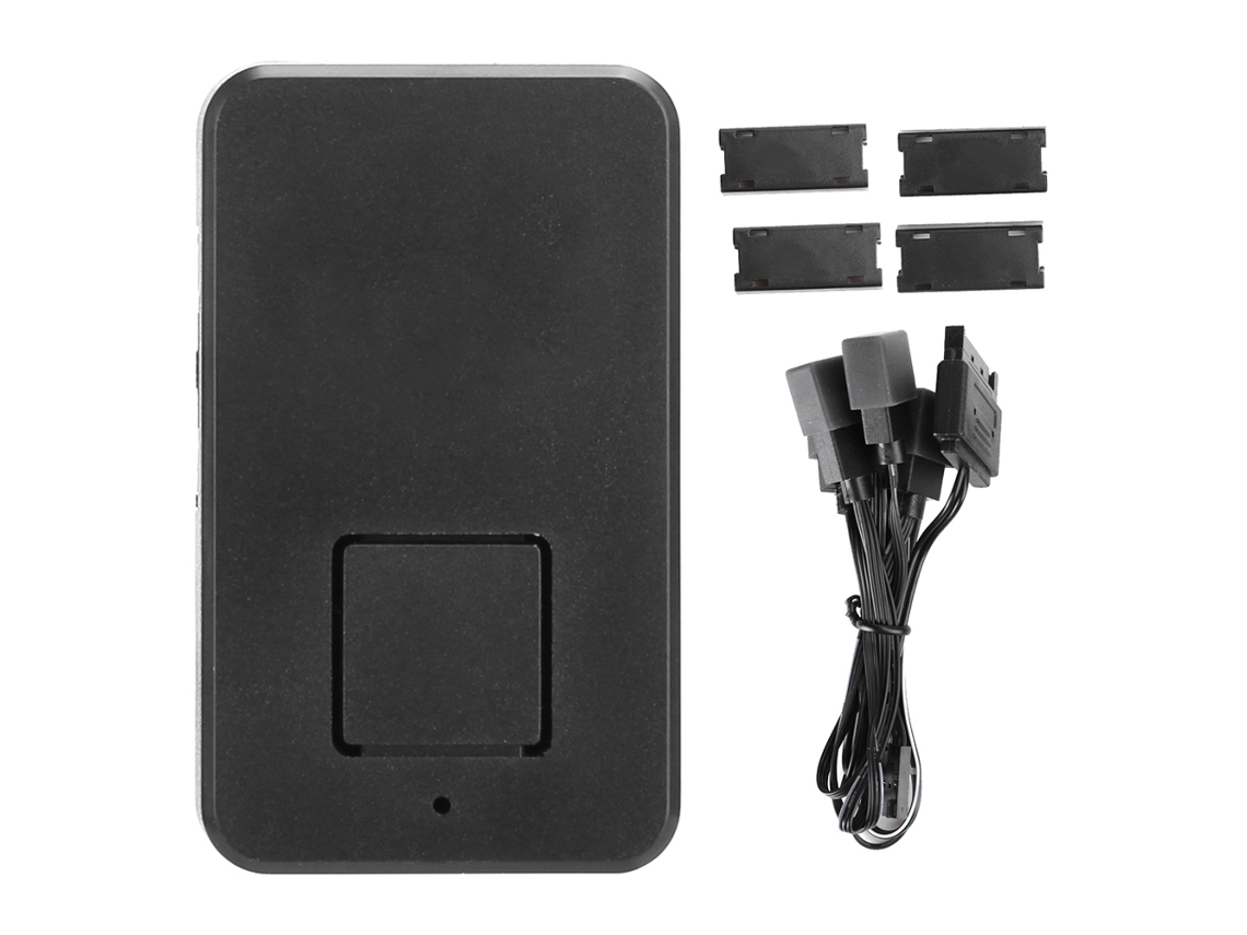 Controlador Argb 5v 3pin Mini Controlador De Ventilador De Chasis Led Rgb Direccionable