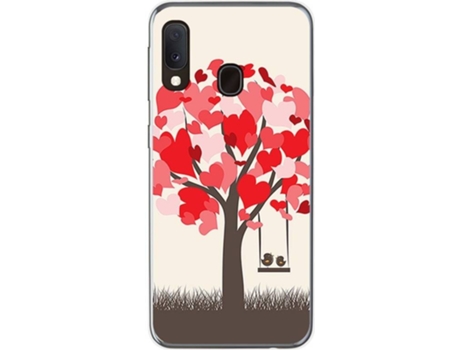 Carcasa Samsung Galaxy A20e 5.8" TUMUNDOSMARTPHONE Pajaritos Multicolor