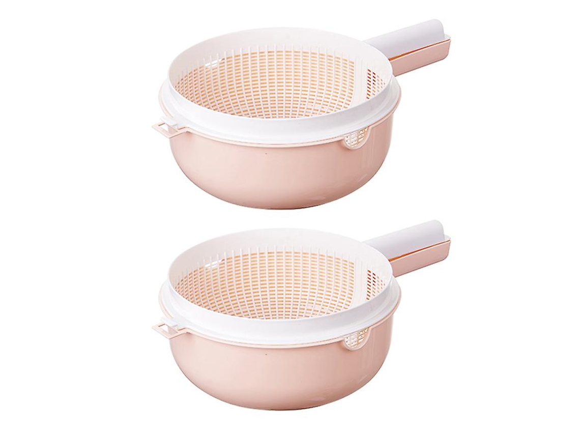 Cesta De Drenaje De 2 Piezas Con Asa