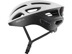 Casco de bicicleta SENA r1 evo (Talla: M - Blanco, Negro)