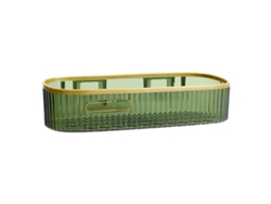 Estante De Almacenamiento Sin Taladrar Para Baño, Estante Acolchado Para Ducha, Verde Oscuro