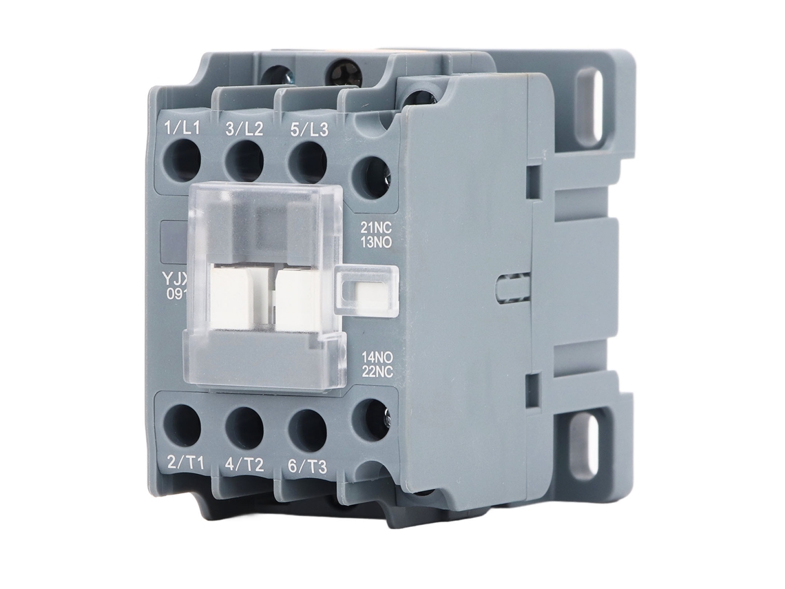Contactor universal de CA 1NO 1NC, montaje en riel de 35 mm, bobina de CA de 220 V, YJX2-0911