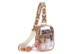 Bolsa de regalo con corazón dorado brillante, grande, reutilizable para San Valentín, bodas y aniversarios.