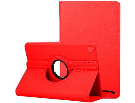Funda para Samsung Galaxy Tab A7 Lite T220 / T225 COOL Rojo Cuero 8,7''