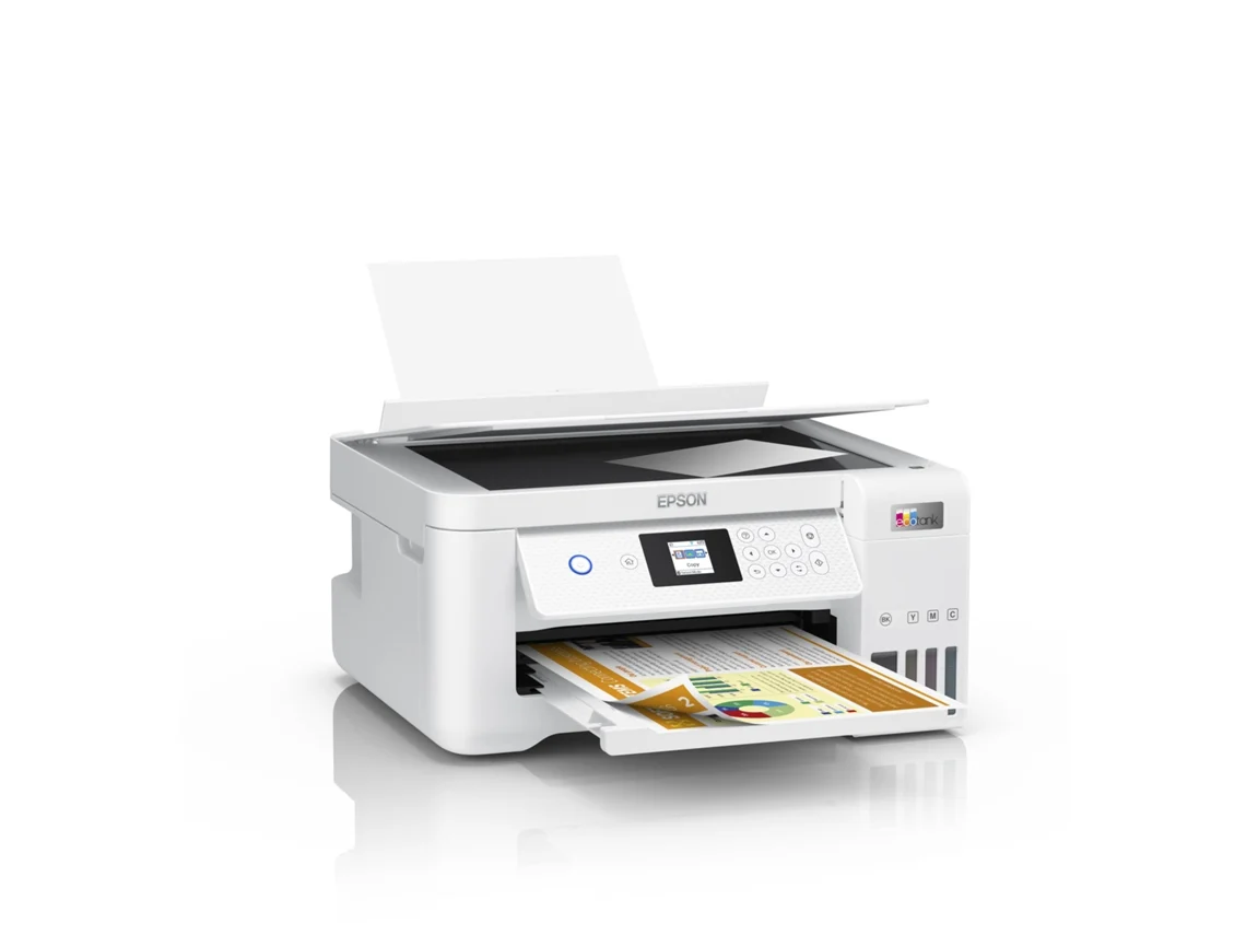 Impresora EPSON Ecotank ET-2856 A4 (Multifunción - Inyección de Tinta - Wi-Fi)
