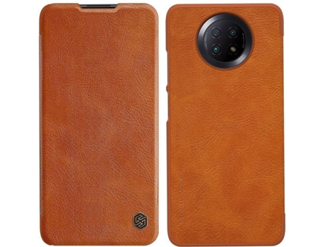 Carcasa Xiaomi Redmi Note 9T 5G NILLKIN Qin Original Marrón