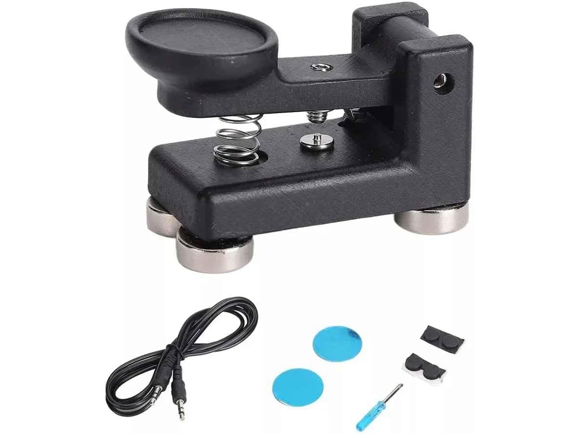 Base De Manipulador De Radio Cw Morse Qu 4525 Cable 40 X 30 20 Mm
